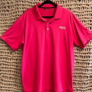 Adidas Men’s  Pink Golf Shirt Size XL